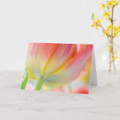Frühlingsfarben - Grußkarte Karte (Gelbe Blume)