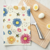 Frühlingsfarben Küchentuch (Viertel Falte)