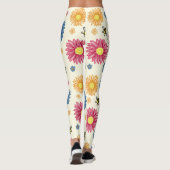 Frühlingsfarben Leggings (Rückseite)