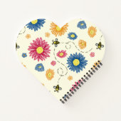 Frühlingsfarben Notizblock (Rückseite)