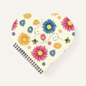 Frühlingsfarben Notizblock (Vorderseite)