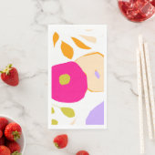 Frühlingsfarben Papier Napkin Serviette (Beispiel)