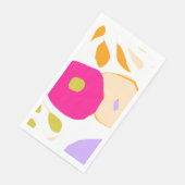Frühlingsfarben Papier Napkin Serviette (Ecke)