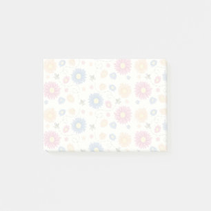 Frühlingsfarben Post-it Klebezettel