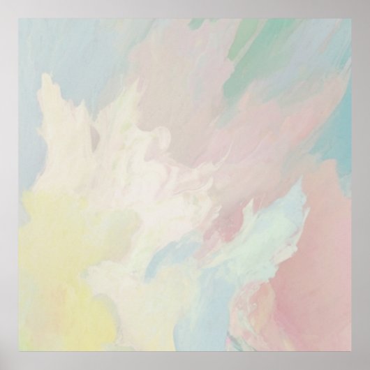 Frühlingsfarben Poster (Vorne)