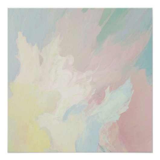 Frühlingsfarben Poster (Vorderseite)