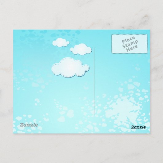 Frühlingsfarben, Postkarten (Rückseite)