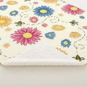 Frühlingsfarben Sherpadecke (3/4)