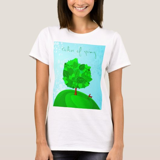 Frühlingsfarben, T - Shirt (Vorderseite)