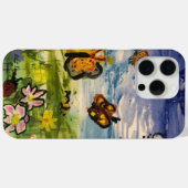 Frühlingsfarbenes Originalwerk Case-Mate iPhone Hülle (Rückseite (Horizontal))