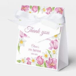 Frühlingsfarbige Blume Kindergeburtstag Geschenkschachtel