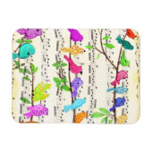 Frühlingsfarbiges Geschenk für Musikszenen Magnet (Horizontal)