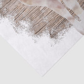 Frühlingsfarm Sheep Watercolor Seidenpapier (Detail)