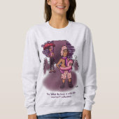 Frühlingsfashion Frauenahne Sweatshirt (Vorderseite)