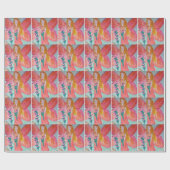 Frühlingsfee Geschenkpapier (Flach)