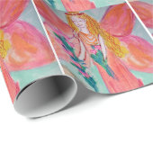 Frühlingsfee Geschenkpapier (Rolleneckpunkt)