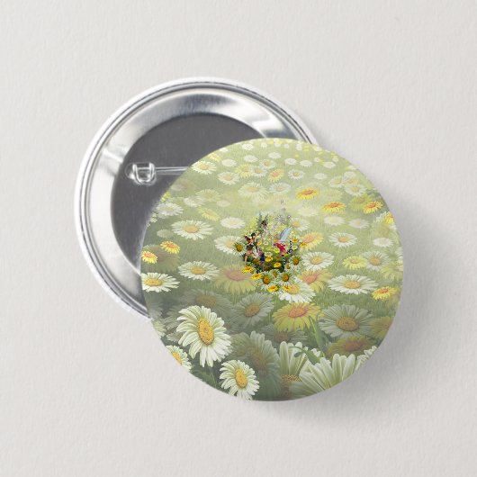 Frühlingsfeen Button (Vorne & Hinten)