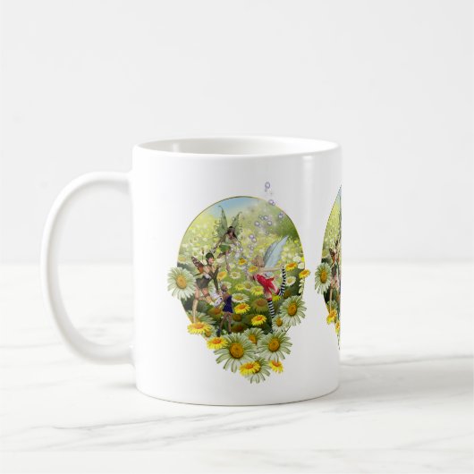 Frühlingsfeen Kaffeetasse (Links)