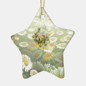 Frühlingsfeen Keramikornament (Links)