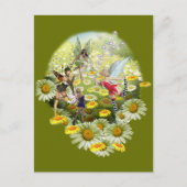 Frühlingsfeen Postkarte (Vorderseite)