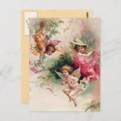 FrühlingsFeen Postkarte (Vorne/Hinten)