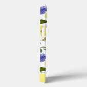 Frühlingsfeminin Yellow and Blue floves Monogramm Case-Mate iPhone Hülle (Rückseite / Rechts)