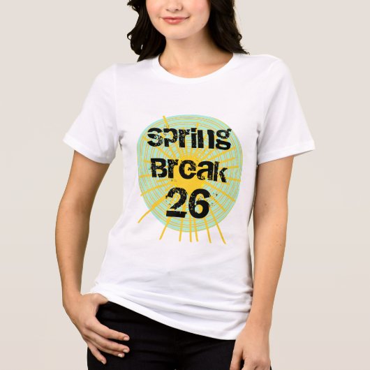 Frühlingsferien 08 Tri-Blend shirt (Vorderseite)