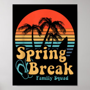 Frühlingsferien 2026 Familien-Squad Sommerurlaub i Poster
