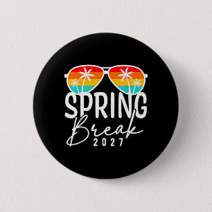 Frühlingsferien 2027 T-Shirts für Männer Frauen Ki Button