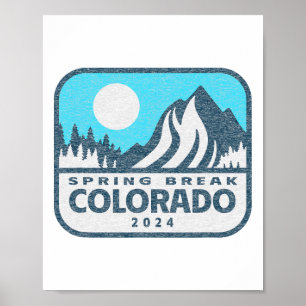 Frühlingsferien Colorado 2024 - Schneeskiurlaub Poster