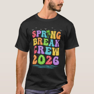 Frühlingsferien-Crew 2026 Familien-Gruppenreise T-Shirt
