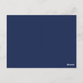 Frühlingsferien-Freundschaft Postkarte (Rückseite)