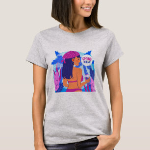 Frühlingsferien Grafik T-Shirt für Frauen