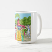 Frühlingsferien-Kumpels Kaffeetasse (VorderseiteRechts)