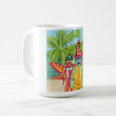 Frühlingsferien-Kumpels Kaffeetasse (Vorderseite Links)