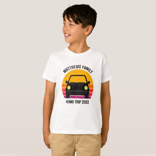 Frühlingsferien Roadtrip Sonnenuntergang Individue T-Shirt