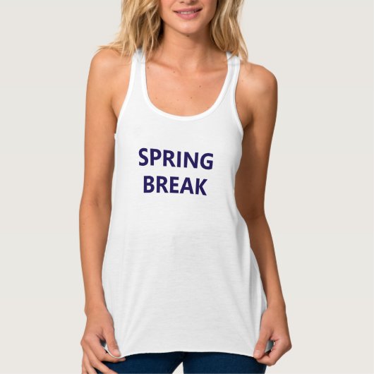 FRÜHLINGSFERIEN TANK TOP (Vorderseite)