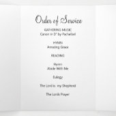 Frühlingsfest Feiern des Lebensprogramms Dreifach Gefaltete Ankündigung (Innenseite Mitte)