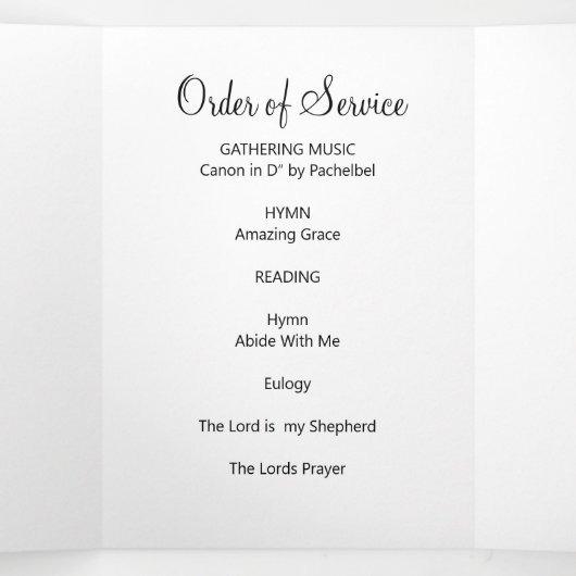 Frühlingsfest Feiern des Lebensprogramms Dreifach Gefaltete Ankündigung (Innenseite Mitte)