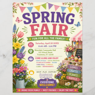 Frühlingsfest Flyer