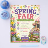 Frühlingsfest Flyer (Einzeln)