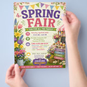 Frühlingsfest Flyer (Hand)