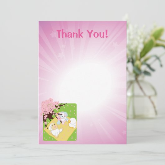 Frühlingsfest Picnic Einladung (Stehend Vorderseite)