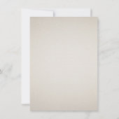 Frühlingsfest Probe Dinner Einladung (Rückseite)