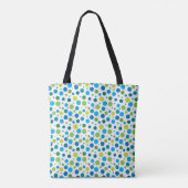 Frühlingsfest Punkte Tasche (Rückseite)