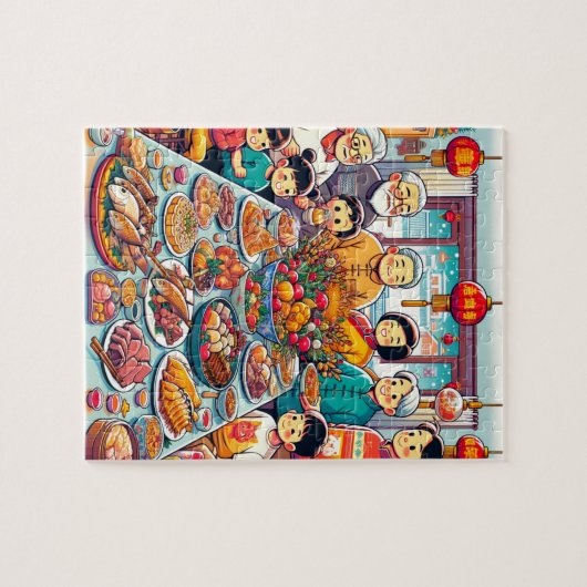 Frühlingsfest Puzzle (Horizontal)