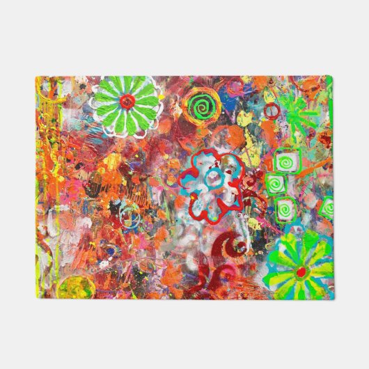 Frühlingsfieber Fußmatte (Vorderseite)