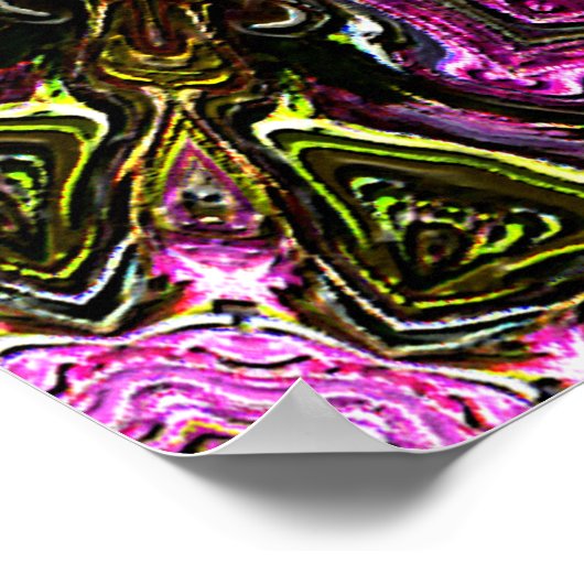 Frühlingsfläche..... Poster (Ecke)