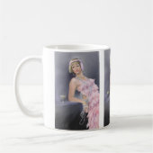 Frühlingsflapper-Tasse Kaffeetasse (Links)