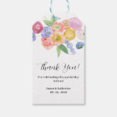 Frühlingsflora Geschenkanhänger (Vorderseite)